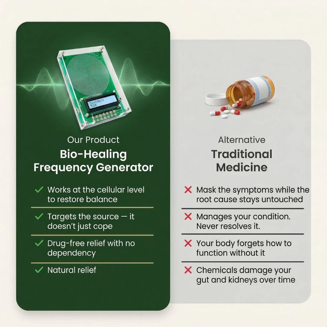 Healed™ Bio-Healing Frequency Generator - The Natural Solution Your Body's Been Waiting For